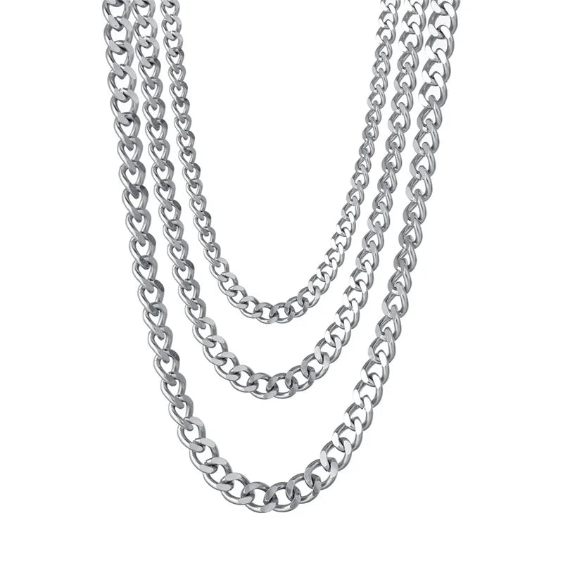 Curb Cuban Link Chain Necklace